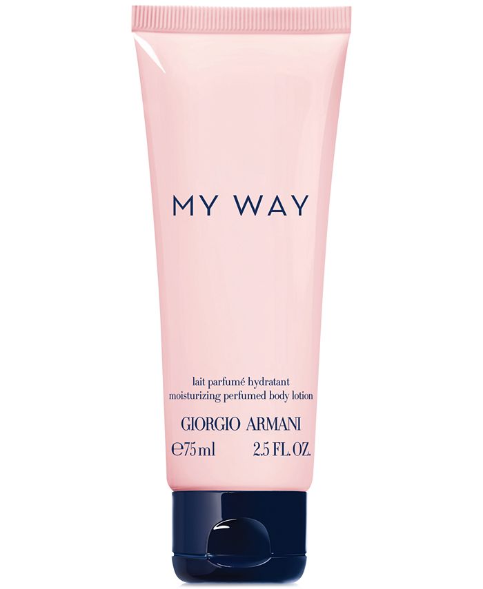 GIORGIO ARMANI my way lait perfume hydratant moisturizing perfumed body lotion 75ML